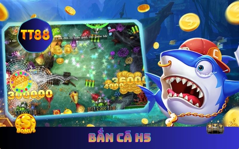 TT88 Ra Mắt Game Bắn Cá H5 Thưởng 55K Cho Người Mới